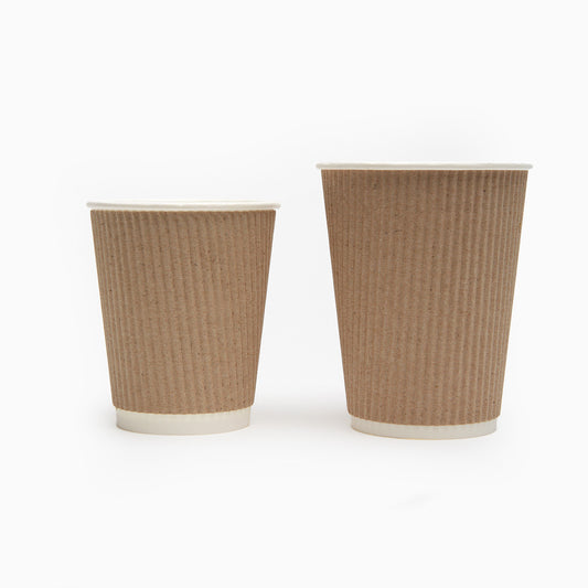 8oz Kraft Ripplecup